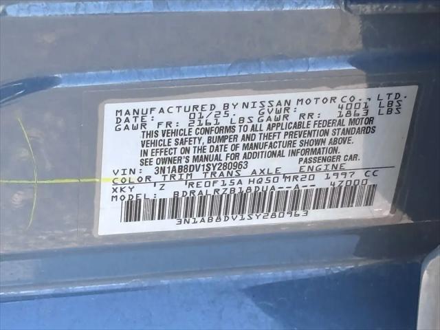 2025 Nissan Sentra SR