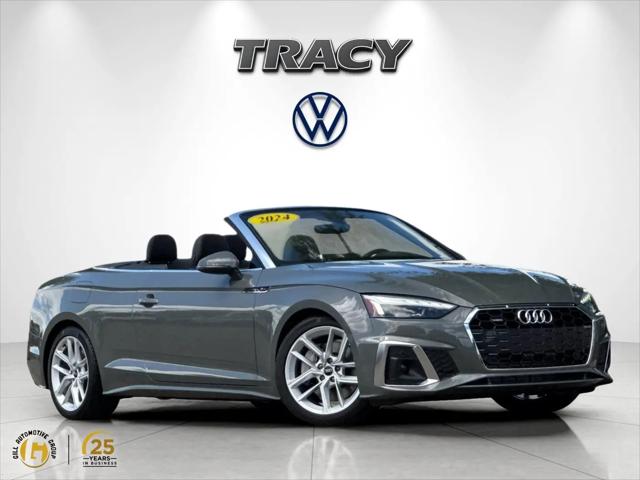 2024 Audi A5 Cabriolet Premium 45 TFSI S line quattro S tronic for sale in Tracy, CA