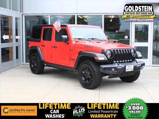 2021 Jeep Wrangler Unlimited Willys for sale in Latham, NY