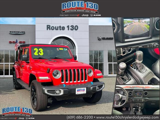 2023 Jeep Wrangler 4xe Sahara 4x4 for sale in Robbinsville, NJ