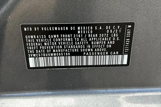 2021 Volkswagen Jetta 1.4T SE