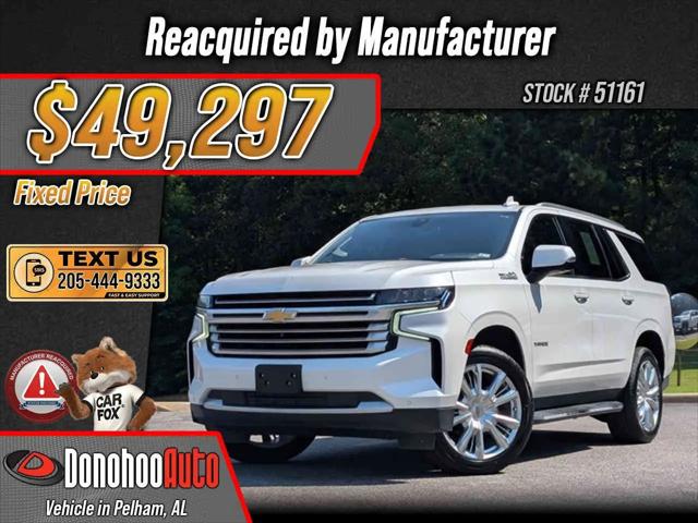 2022 Chevrolet Tahoe 4WD High Country for sale in Pelham, AL