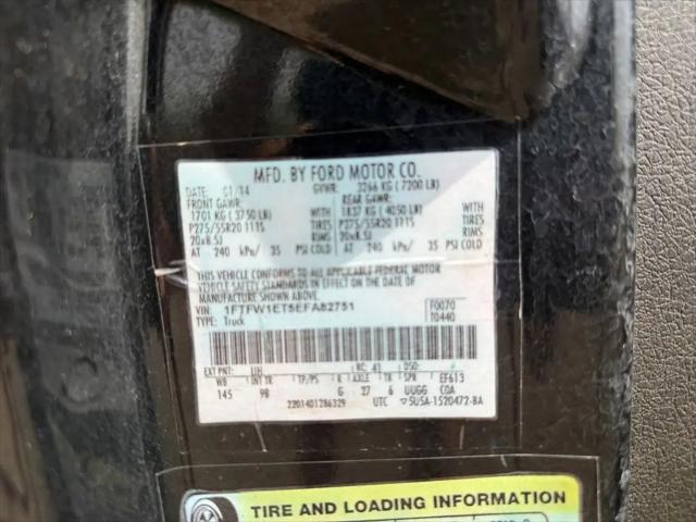 2014 Ford F-150 Platinum
