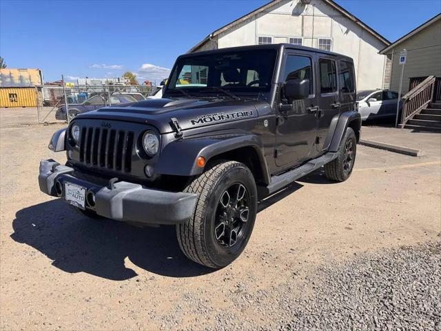 2017 Jeep Wrangler Unlimited Smoky Mountain 4x4 for sale in Eugene, OR
