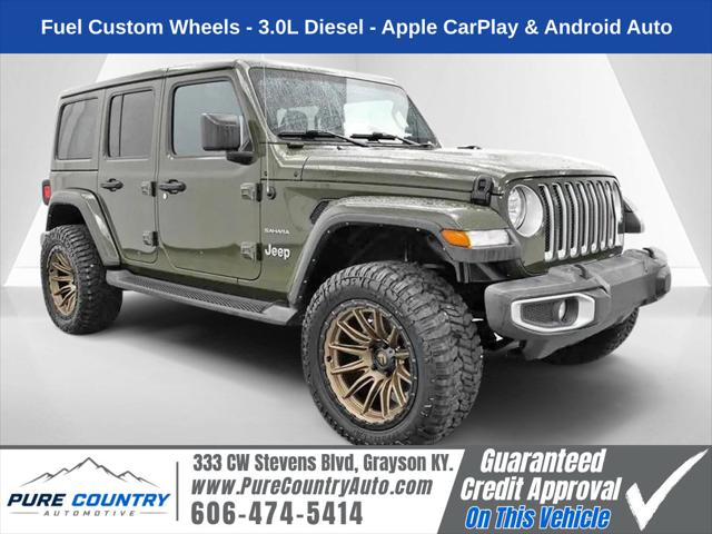 2022 Jeep Wrangler Unlimited Sahara 4x4 for sale in Grayson, KY