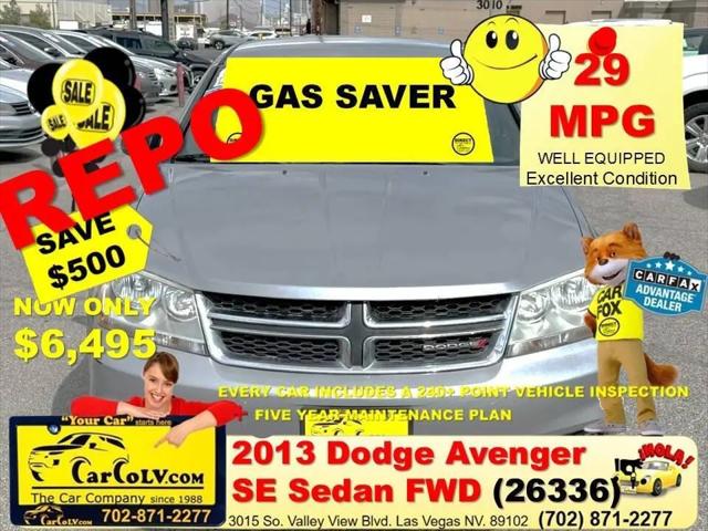 2013 Dodge Avenger SE for sale in Las Vegas, NV