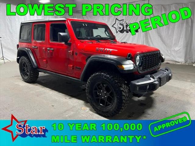2025 Jeep Wrangler 4-Door Willys 4x4 for sale in Wiggins, MS