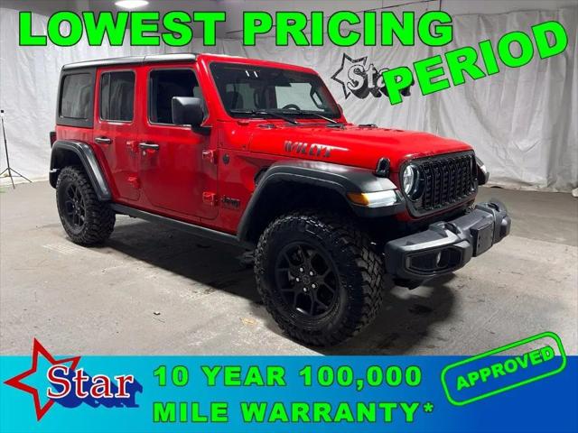 2025 Jeep Wrangler 4-Door Willys 4x4 for sale in Wiggins, MS