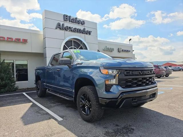 2024 Chevrolet Silverado 1500 4WD Crew Cab Standard Bed Custom Trail Boss for sale in Mansfield, PA