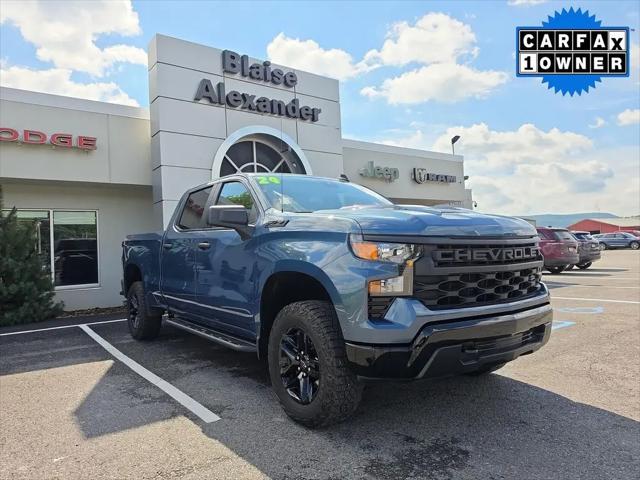 2024 Chevrolet Silverado 1500 4WD Crew Cab Standard Bed Custom Trail Boss for sale in Mansfield, PA