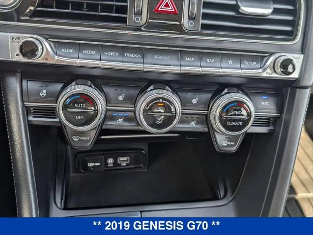 2019 Genesis G70 3.3T Advanced