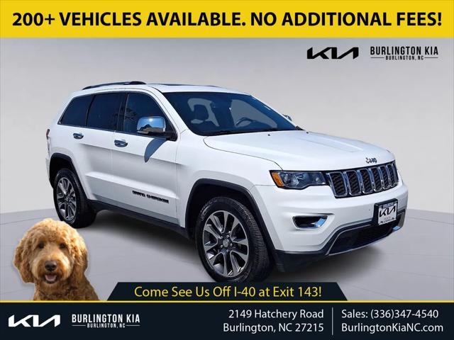 2018 Jeep Grand Cherokee Limited 4x4 for sale in Burlington, NC