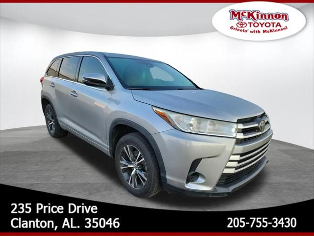 2017 Toyota Highlander LE for sale in Clanton, AL