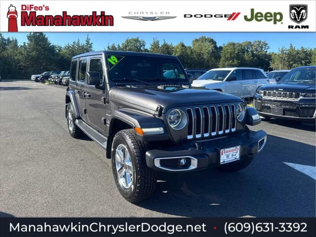 2019 Jeep Wrangler Unlimited Sahara 4x4 for sale in Manahawkin, NJ