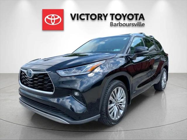 2022 Toyota Highlander Hybrid Platinum for sale in Barboursville, WV
