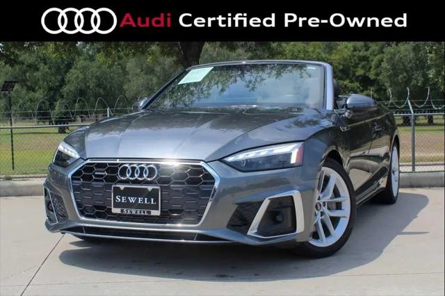 2023 Audi A5 Cabriolet Premium 45 TFSI S line quattro S tronic for sale in Houston, TX