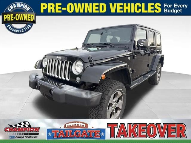 2016 Jeep Wrangler Unlimited Sahara for sale in Lansing, MI