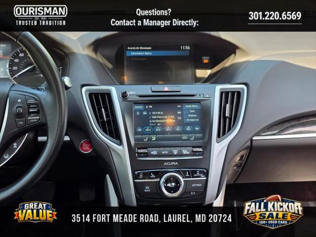 2019 Acura TLX Tech Pkg