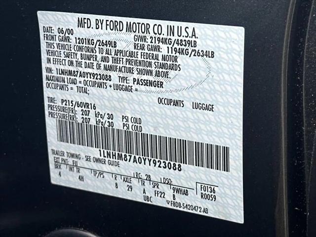 2000 Lincoln LS V8 Auto