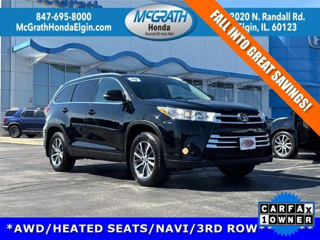 2019 Toyota Highlander XLE for sale in Elgin, IL