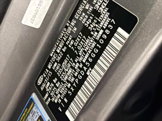 2016 Kia Sorento 3.3L LX