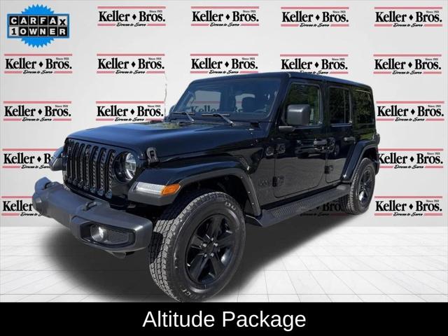 2022 Jeep Wrangler Unlimited Sahara Altitude 4x4 2022 Jeep Wrangler Unlimited Sahara Altitude 4x4