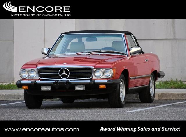 1985 Mercedes-Benz 380 SERIES SL Convertible W/Becker AM/FM/Cassette for sale in Sarasota, FL