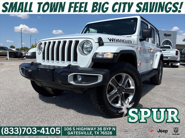 2020 Jeep Wrangler Sahara 4x4 for sale in Gatesville, TX