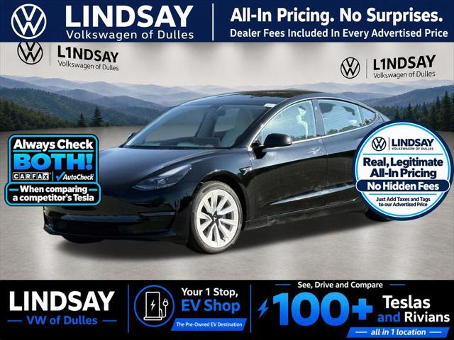 2022 Tesla Model 3 Long Range Dual Motor All-Wheel Drive