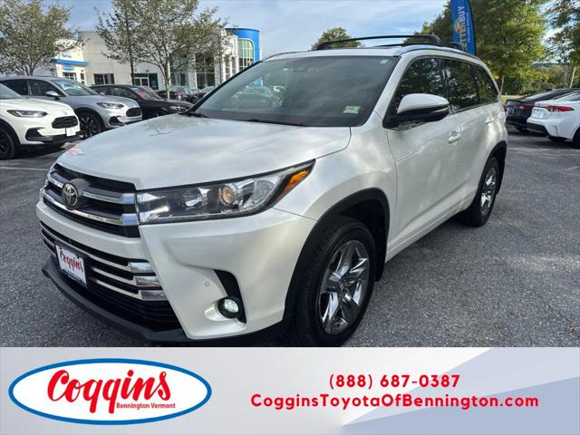 2019 Toyota Highlander Limited Platinum for sale in Bennington, VT