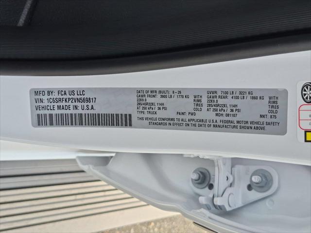 2027 Ram 1500 Tungsten