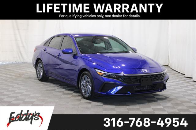 2025 Hyundai Elantra Hybrid Blue for sale in Wichita, KS