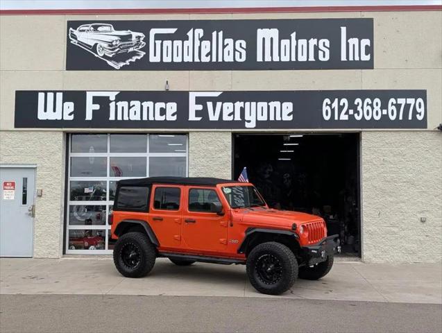 2018 Jeep Wrangler Unlimited Sport S 4x4 for sale in Blaine, MN