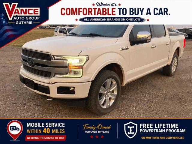 2018 Ford F-150 Platinum for sale in Guthrie, OK