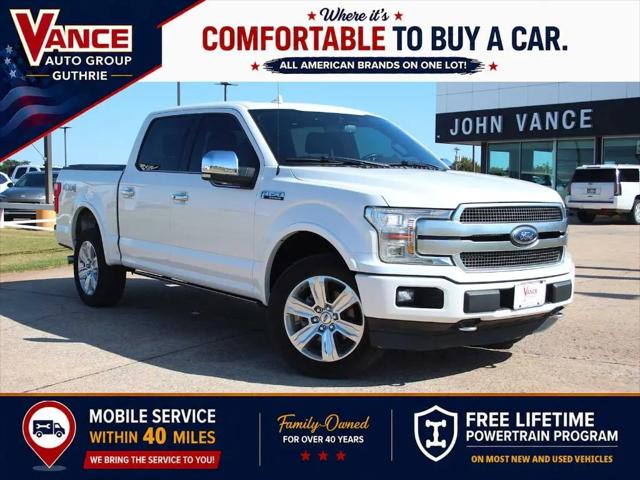 2018 Ford F-150 Platinum for sale in Guthrie, OK