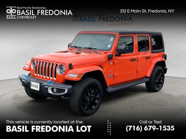 2023 Jeep Wrangler 4xe Sahara 4x4 for sale in Fredonia, NY