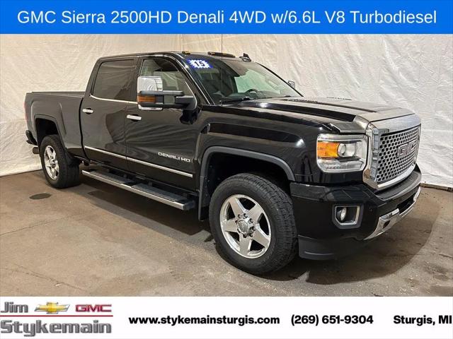 2015 GMC Sierra 2500HD Denali for sale in Sturgis, MI