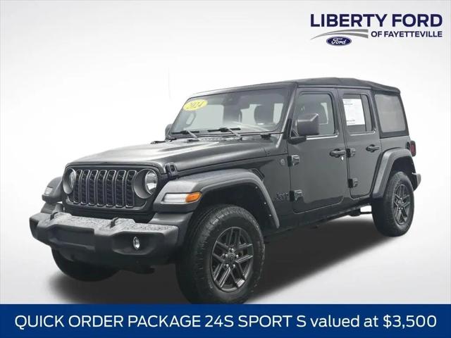 2024 Jeep Wrangler 4-Door Sport S 4x4 for sale in Fayetteville, NC