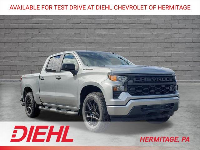 2026 Chevrolet Silverado 1500 4WD Crew Cab Short Bed Custom for sale in Hermitage, PA