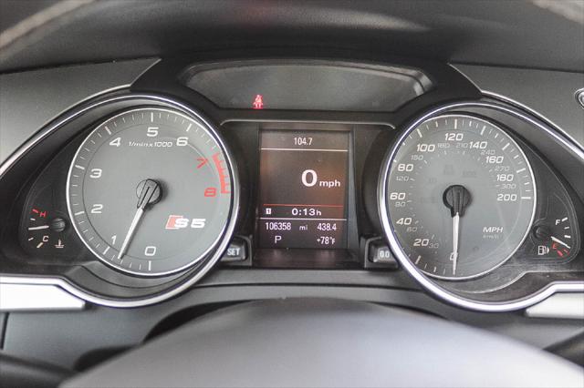 2012 Audi S5 3.0 Premium Plus