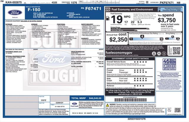 Used 2023 Ford F-150 XL For Sale in Muscle Shoals, AL