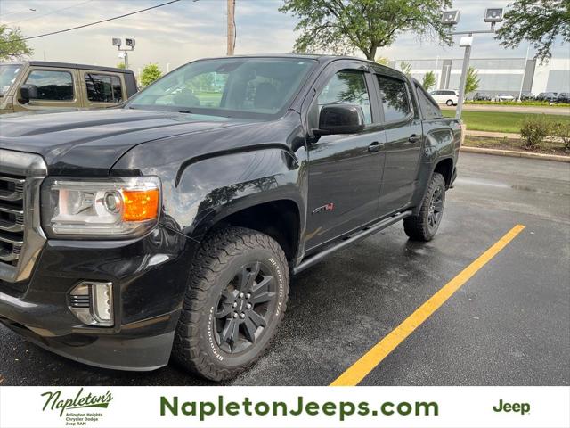 2021 GMC Canyon 4WD Crew Cab Short Box AT4 - Leather for sale in Arlington Heights, IL
