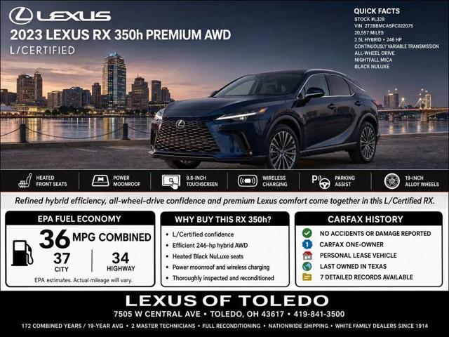 2023 Lexus RX 350 Premium for sale in Toledo, OH