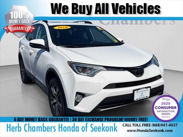 2018 Toyota RAV4 XLE for sale in Seekonk, MA