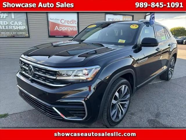 2021 Volkswagen Atlas Cross Sport 3.6L V6 SEL Premium R-Line for sale in Chesaning, MI