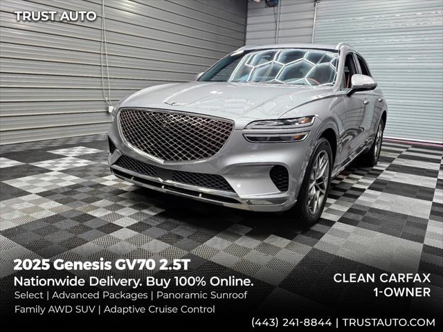 2025 Genesis GV70 2.5T Advanced AWD Luxury SUV for sale in Sykesville, MD