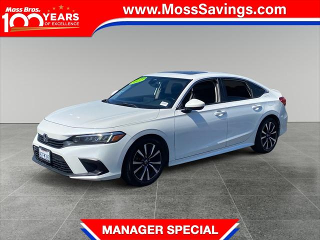 2022 Honda Civic EX for sale in Moreno Valley, CA
