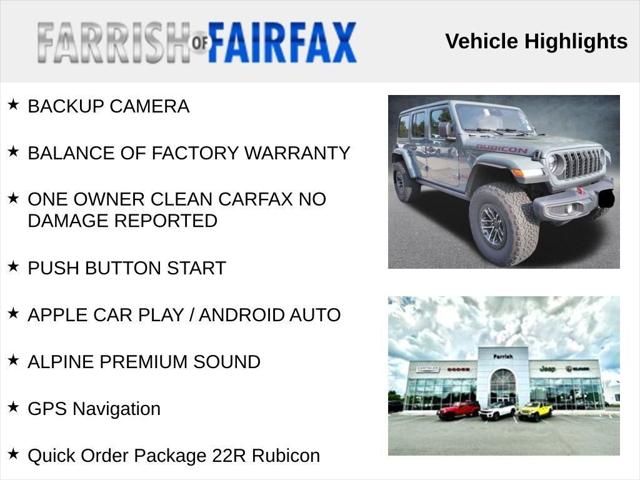 2026 Jeep Wrangler 4-Door Rubicon 4x4