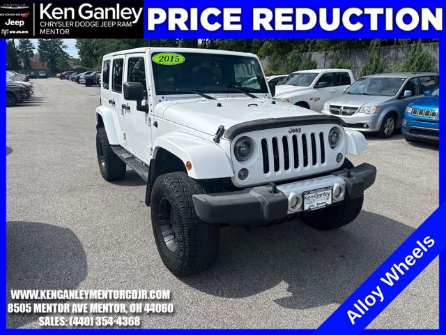 2015 Jeep Wrangler Unlimited Sahara for sale in Mentor, OH