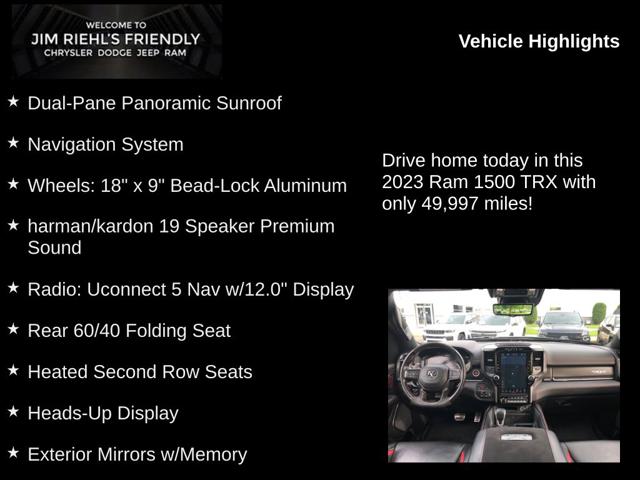 2023 Ram 1500 TRX Crew Cab 4x4 57 Box